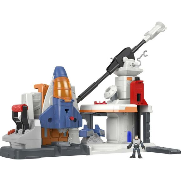 Disney & Pixar Lightyear Imaginext Lift & Launch Star Command Playset w/ Buzz - Picture 2 of 4